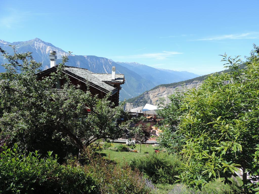 La Demeure Des Elfes Bed & Breakfast Albinen Exterior photo